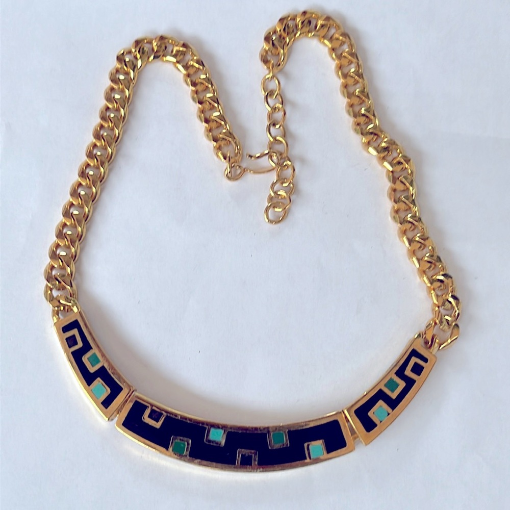 MONET Necklace with Enamel